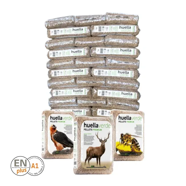 Huella Verde | Pellet Certificado ENplus A1 | Palet 77 Sacos